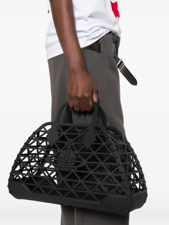 26SS 비비안웨스트우드 토트백 47020011WS002GN401 BLACK - VIVIENNE WESTWOOD