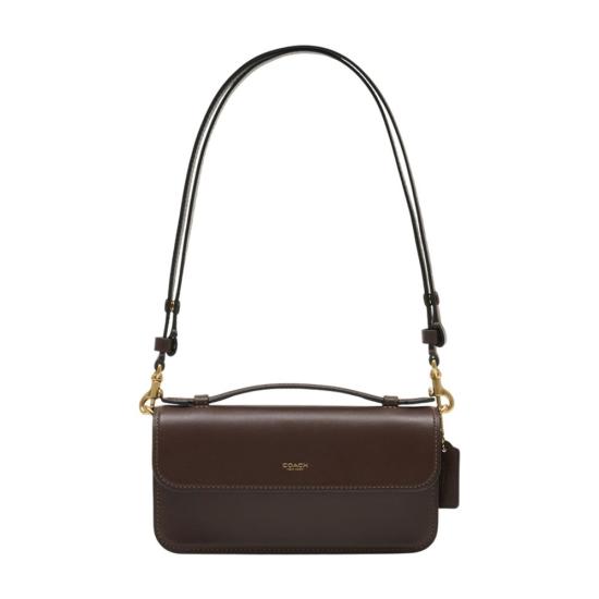 26SS 코치 엘로라 탑 핸들 크로스바디 백 CCY30B4MPL BROWN