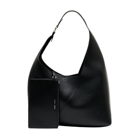 26SS 삼소앤삼소 숄더백 F26100139CLR000021 BLACK - SAMSOE SAMSOE