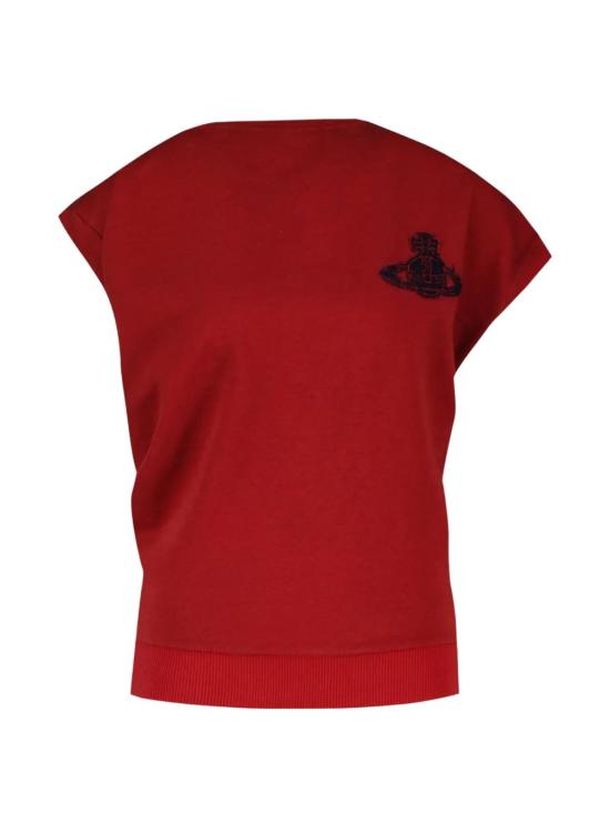 26SS 비비안웨스트우드 반팔 티셔츠 1I01001EJ00B2H401 RED