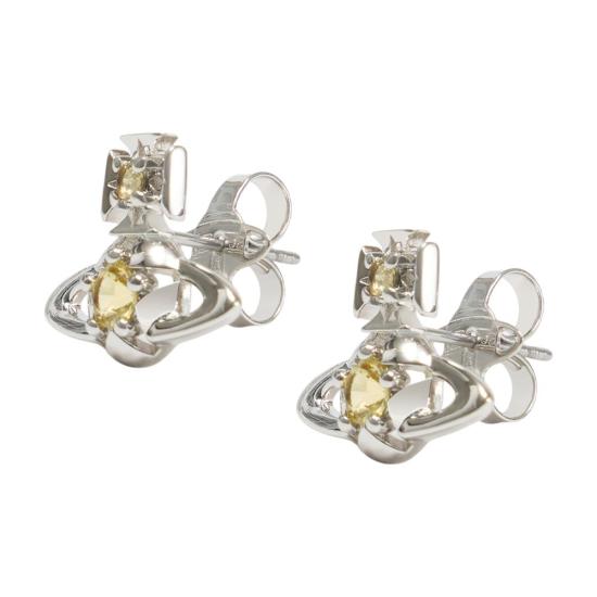 26SS 비비안웨스트우드 이어링 6201037C02P582P582 YELLOW - VIVIENNE WESTWOOD