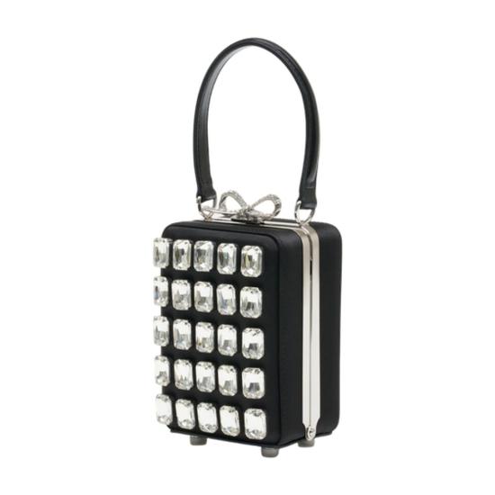 26SS 셀프 포트레이트 토트백 RS26302DB BLACK - SELF PORTRAIT