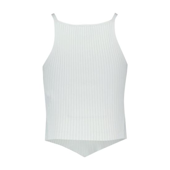 26SS 쿠레쥬 민소매 티셔츠 123MTO042FI00010001 WHITE - COURREGES