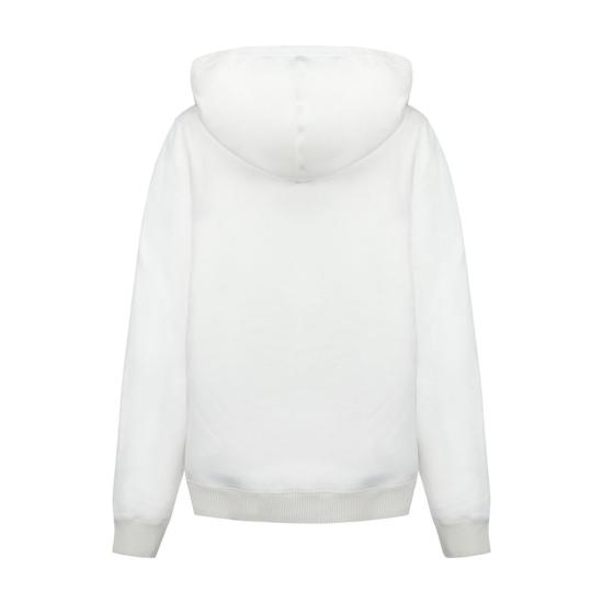 26SS 쿠레쥬 후드 티셔츠 126JHO053JS02660001 WHITE - COURREGES