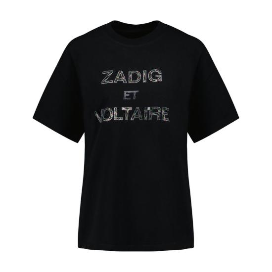 26SS 자딕앤볼테르 반팔 티셔츠 JWTS02883011 MULTICOLOR