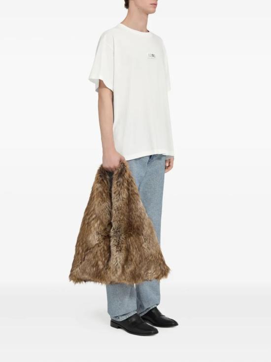 26SS MM6 메종마르지엘라 Numeric 코튼 티셔츠 SH0GC0032M20170101 WHITE - MM6 MAISON MARGIELA