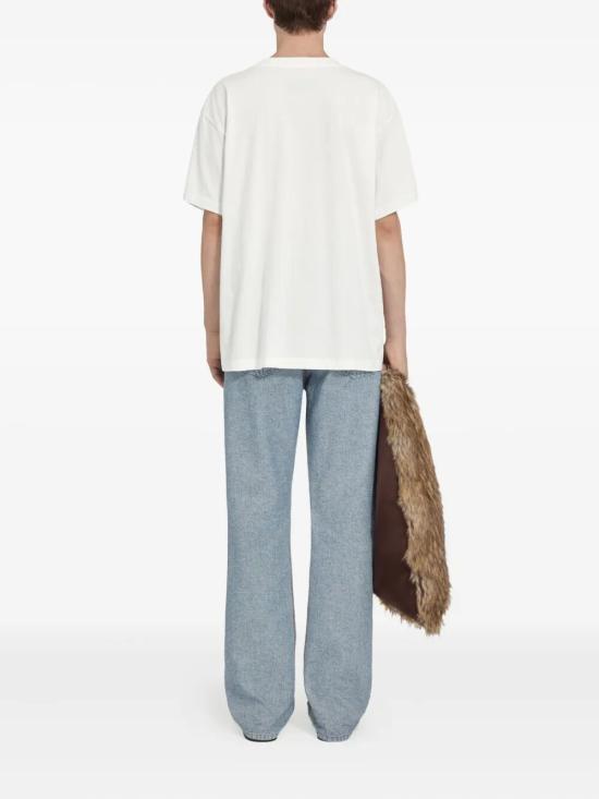 26SS MM6 메종마르지엘라 Numeric 코튼 티셔츠 SH0GC0032M20170101 WHITE - MM6 MAISON MARGIELA