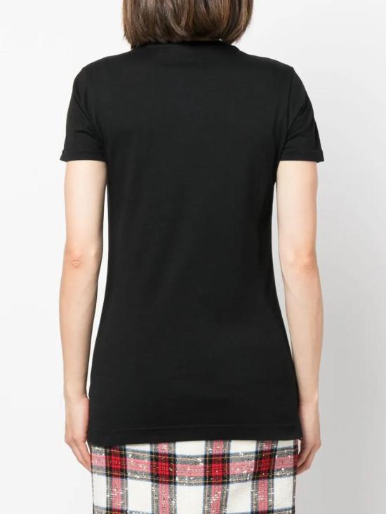 26SS 비비안웨스트우드 PERU 페루 ORB 반팔 티셔츠 3G010017J001MN401 BLACK - VIVIENNE WESTWOOD