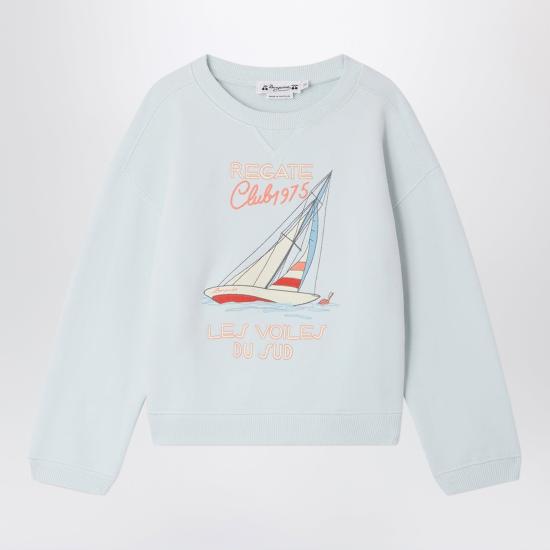 26SS [키즈] 봉쁘앙 티셔츠 S06BSWK00007CO Light blue