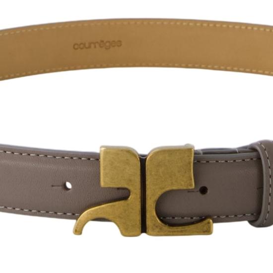 26SS 쿠레쥬 레귤러 벨트 425ACE020CV00341099 BROWN - COURREGES