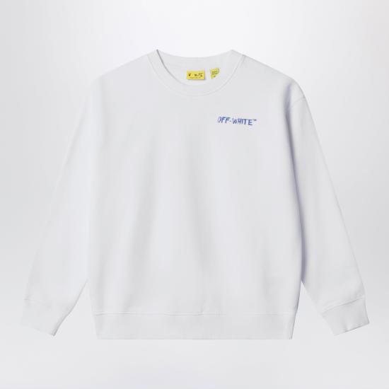 26SS [키즈] 오프화이트 티셔츠 OBBA001S26 BFLE004 White
