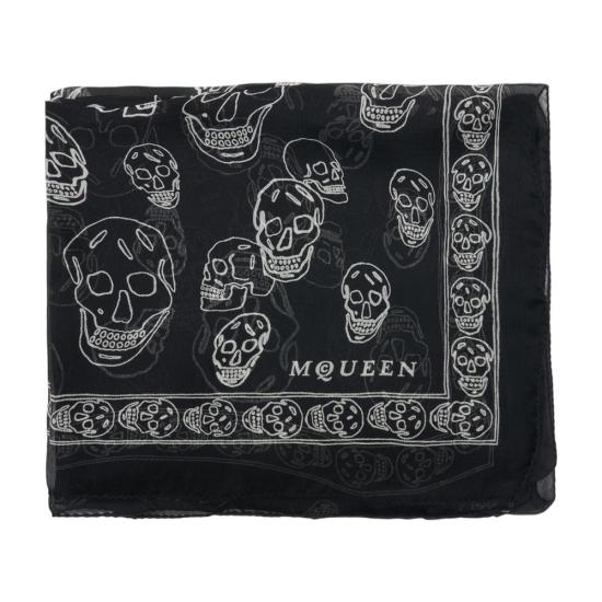 26SS 알렉산더 맥퀸 머플러/스카프 8575553052Q1078 BLACK