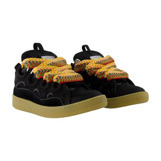 26SS 랑방 스니커즈 FUSKDK12DRA3P2610 BLACK - LANVIN