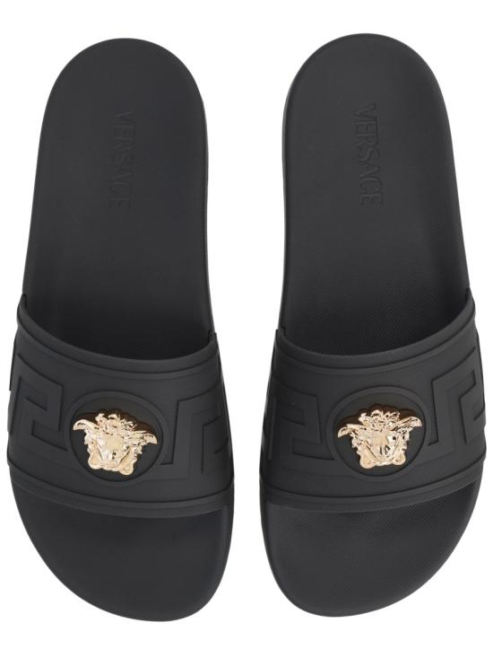 26SS 베르사체 뮬/슬리퍼 10205351A154811B00V BLACK - VERSACE