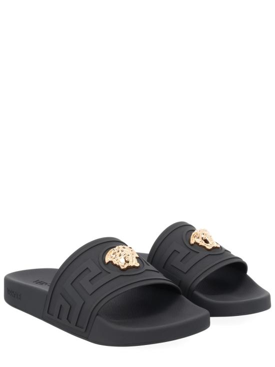 26SS 베르사체 뮬/슬리퍼 10205351A154811B00V BLACK - VERSACE