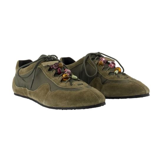 26SS 세실리아 반센 스니커즈 425FTW300046OLIVE GREEN - CECILIE BAHNSEN