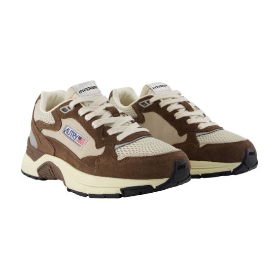 26SS 오트리 HYPERWAY 하이퍼웨이 스니커즈 HYLWSA03 BROWN - AUTRY