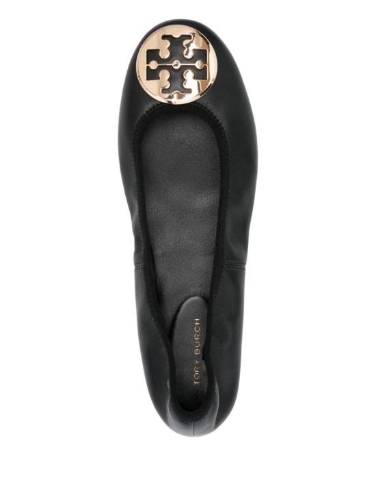 26SS 토리버치 레바 트래블 발레리나 플랫 177201013 BLACK - TORY BURCH