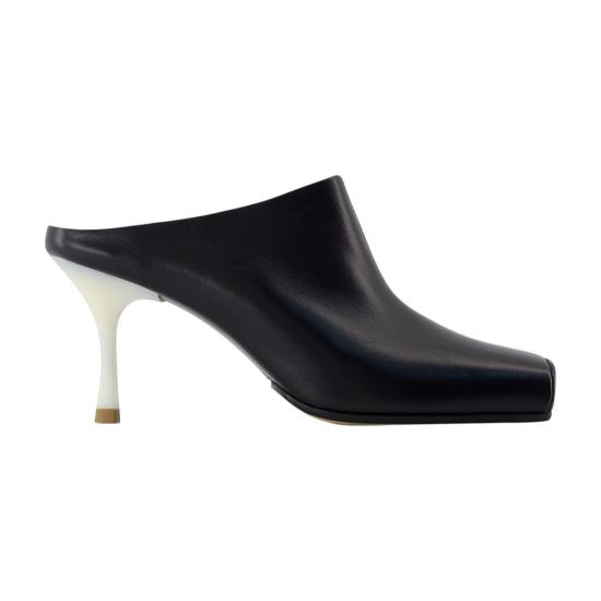 26SS MM6 메종마르지엘라 발레리나 뮬 S59WX0080P3628T8013 BLACK