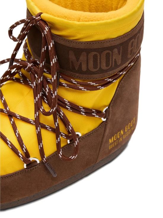 26SS 문부츠 아이콘 나일론 로우 부츠 80D1409740BM04 YELLOW - MOON BOOT
