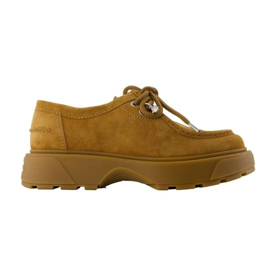 26SS 알렉산더 맥퀸 로버 슈즈 848697WHAE42366 BROWN