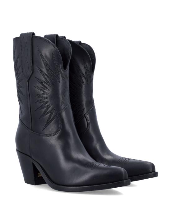 26SS 골든구스 위시 스타 부츠 GWF00780F00629090100 BLACK - GOLDEN GOOSE