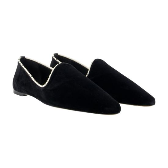 26SS 토템 플랫 슈즈 252WAS0224FB0420001 BLACK - TOTEME