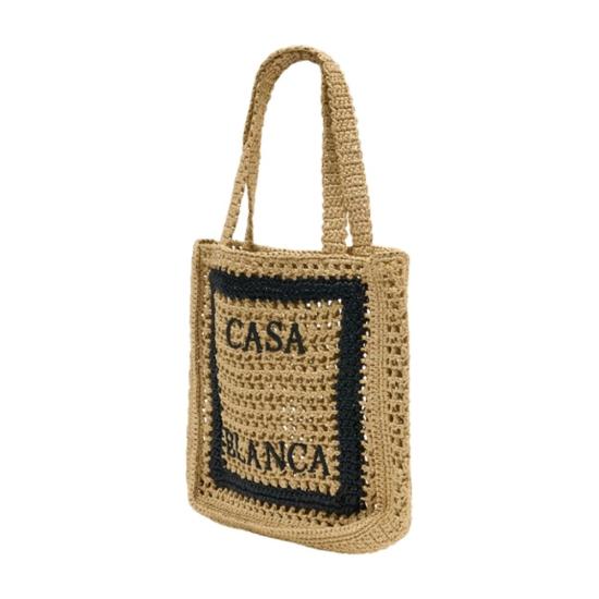 26SS 카사블랑카 숄더백 ASP26BAG17501 BEIGE - CASABLANCA