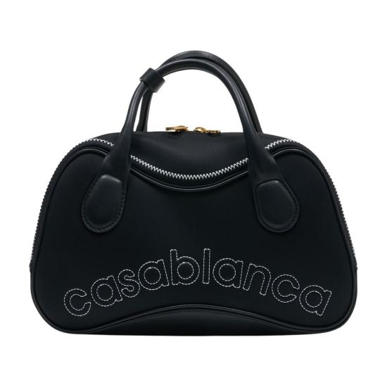 26SS 카사블랑카 토트백 ASP26BAG17302 BLACK