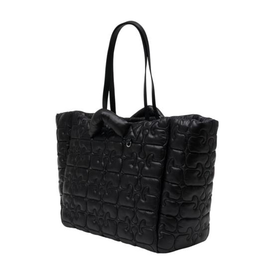 26SS 가니 퀼티드 리테크 XXL 토트백 B2080003099 BLACK - GANNI