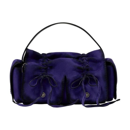 26SS 아크네 스튜디오 멀티포켓 스웨이드 숄더백 C10278ADE PURPLE