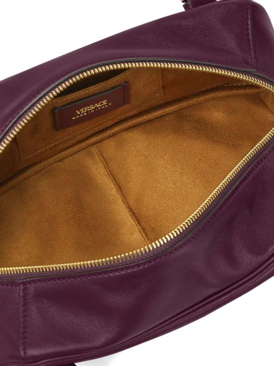 26SS 베르사체 VERSACE TAG 나파 볼링백 10157921A131711RC3V BURGUNDY - VERSACE