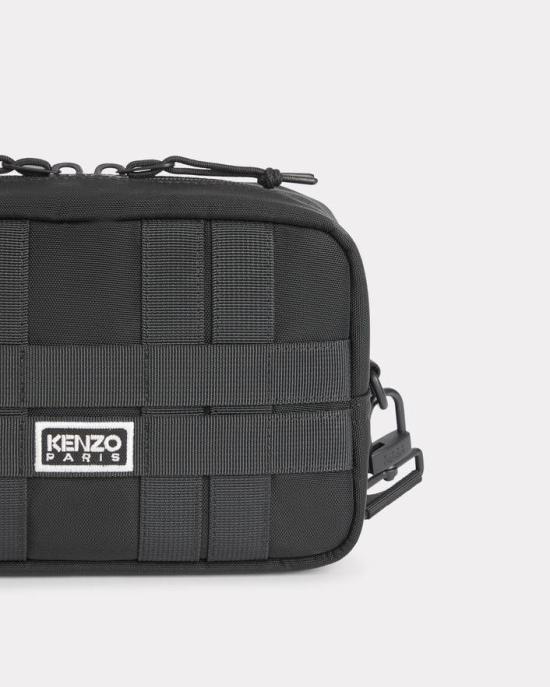 26SS 겐조 Explorer 크로스바디백 FG55SA228F2099 BLACK - KENZO