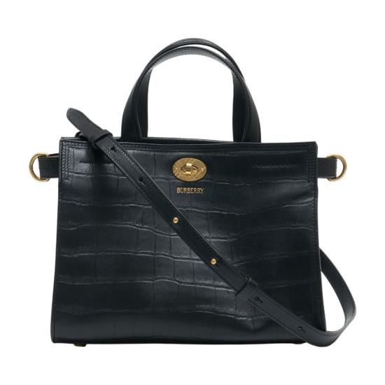 26SS 버버리 미니 코츠월드 토트 8118896A1189 BLACK