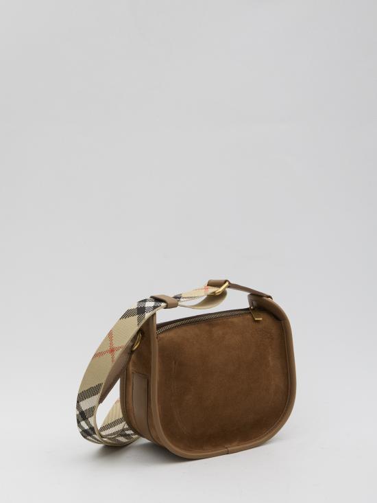 26SS 버버리 미니 B 클립 메신저 백 8120200A3819 BROWN - BURBERRY