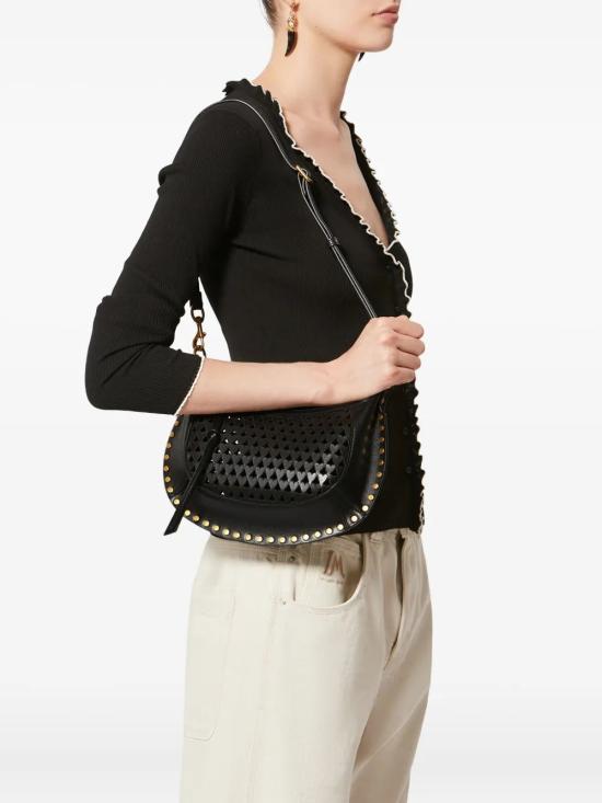 26SS 이자벨마랑 오스칸 문 숄더백 PP0003FED1C21M01BK BLACK - ISABEL MARANT