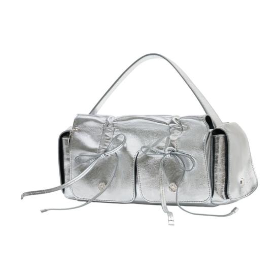 26SS 아크네 스튜디오 숄더백 A10472AAE SILVER - ACNE STUDIOS