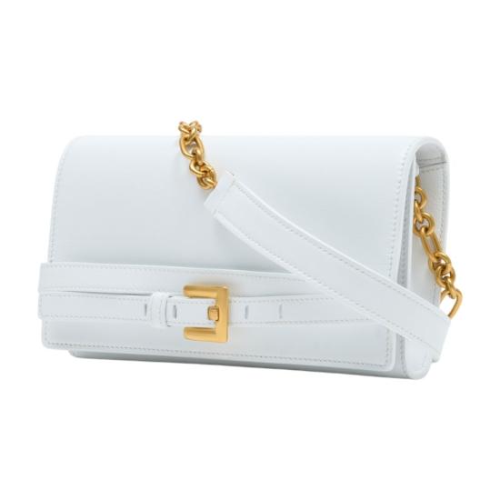 26SS 발망 크로스백 GN1ON259LMTE0FB WHITE - BALMAIN