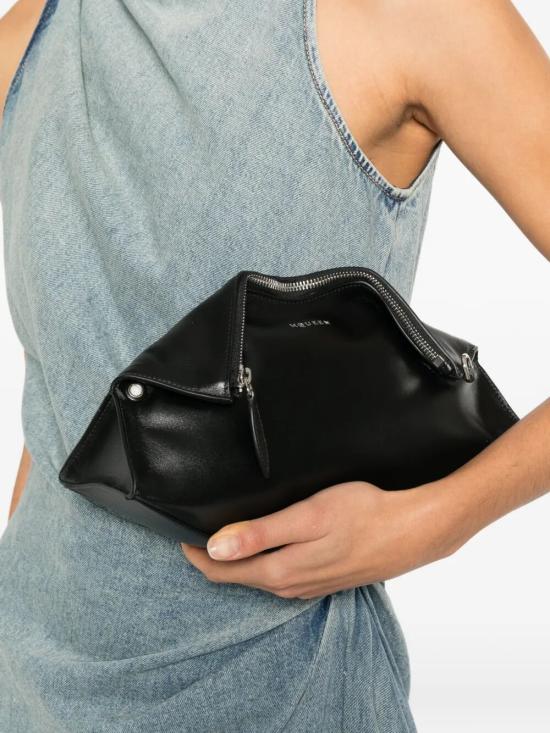 26SS 알렉산더 맥퀸 클러치/파우치 8613741VDXA1000 BLACK - ALEXANDER MCQUEEN