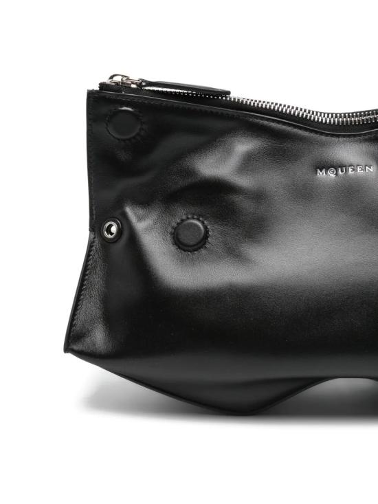 26SS 알렉산더 맥퀸 클러치/파우치 8613741VDXA1000 BLACK - ALEXANDER MCQUEEN