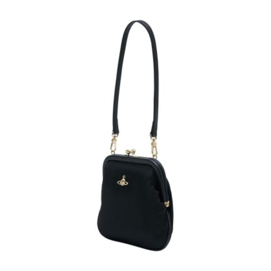 26SS 비비안웨스트우드 클라스프 클로저 비비안 숄더백 4B01001BWW01F4N401 BLACK - VIVIENNE WESTWOOD