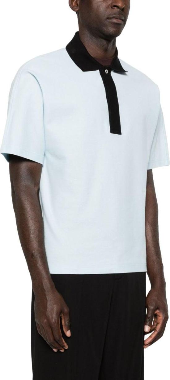26SS 랑방 폴로 티셔츠 RMPL0007J042P26221 LICHTBLUE - LANVIN