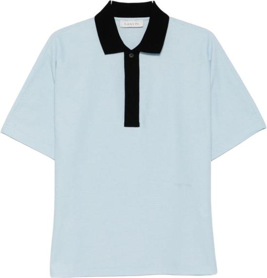 26SS 랑방 폴로 티셔츠 RMPL0007J042P26221 LICHTBLUE