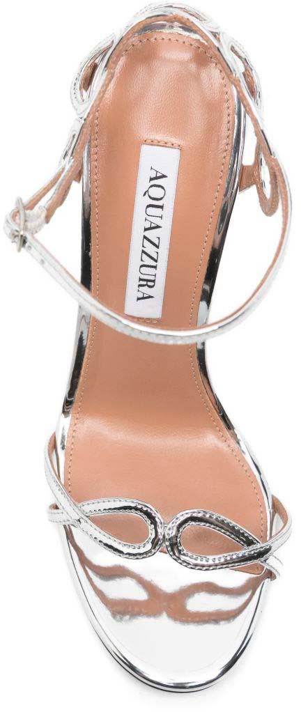 26SS 아쿠아주라 샌들 HULHIGS0SSYCCC SILVER - AQUAZZURA