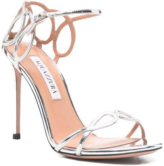 26SS 아쿠아주라 샌들 HULHIGS0SSYCCC SILVER - AQUAZZURA