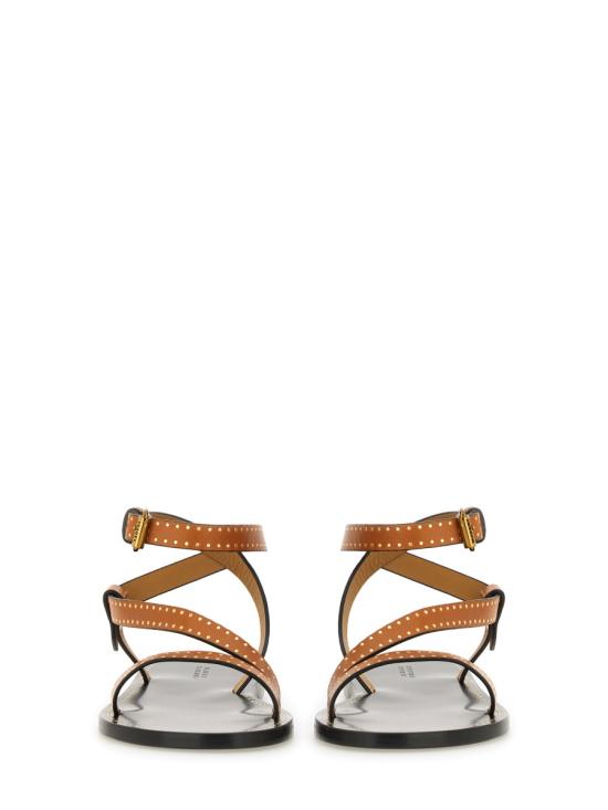 25SS 이자벨마랑 조피 레더 플랫 샌들 SD0228FA C1B05S50HA BROWN - ISABEL MARANT