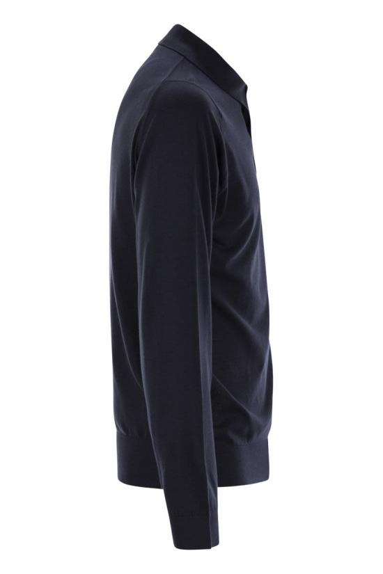 25SS 존스메들리 스웨터 BRADWELL NAVY - JOHN SMEDLEY