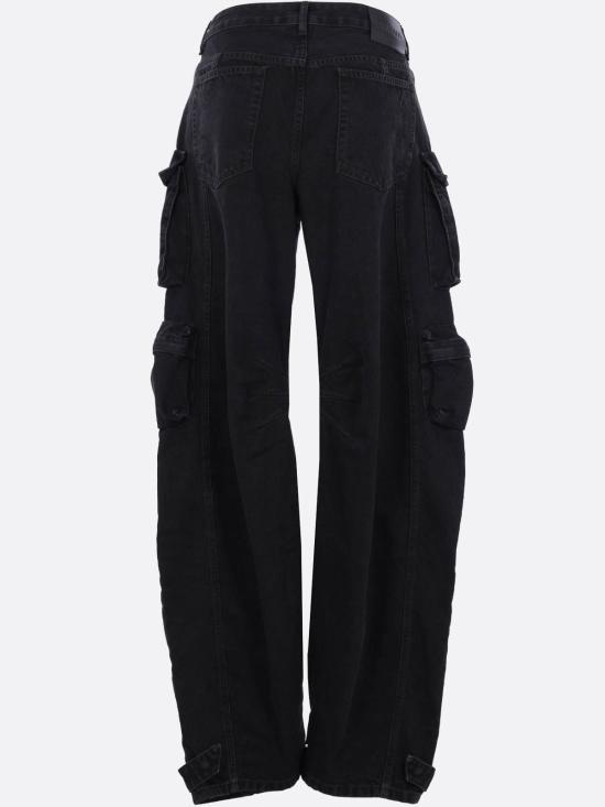 26SS 디 아티코 스트레이트 팬츠 260WCP00084DDD104AA100 Black - THE ATTICO