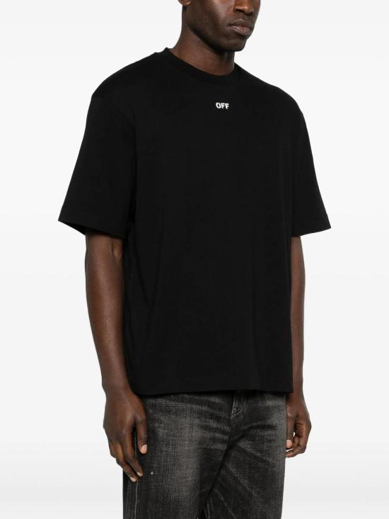 26SS 오프화이트 반팔 티셔츠 44MAA120S26J00Y001 Black - OFF WHITE