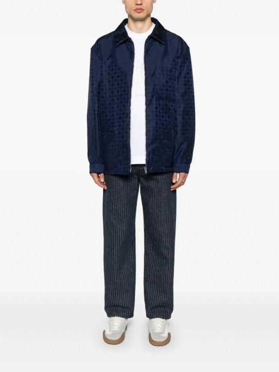 25SS 지방시 긴팔 셔츠 BM30HD15U9401 Blue - GIVENCHY